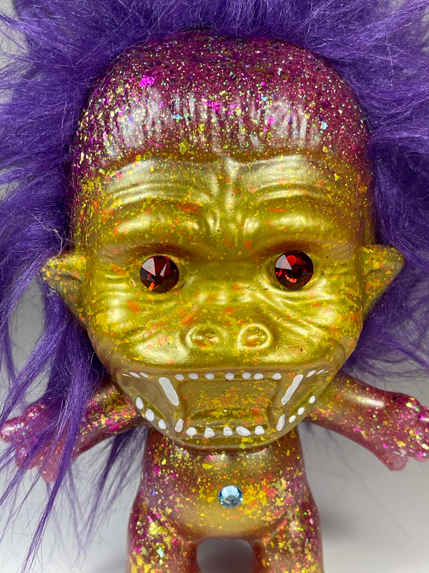 Big Ape Troll: Pink Glitter Wonderful and Reliable Soulmate Forever