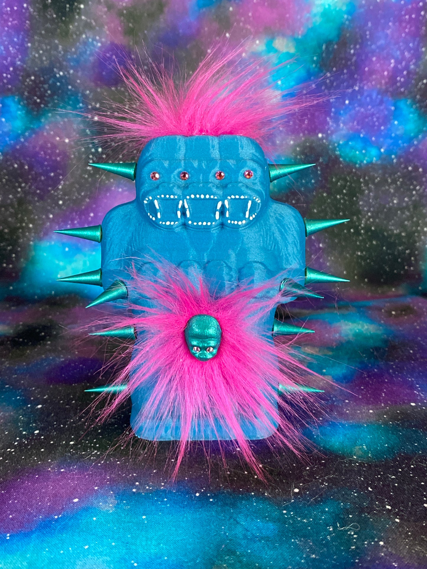 Pink and Blue Freak of Nature Ape