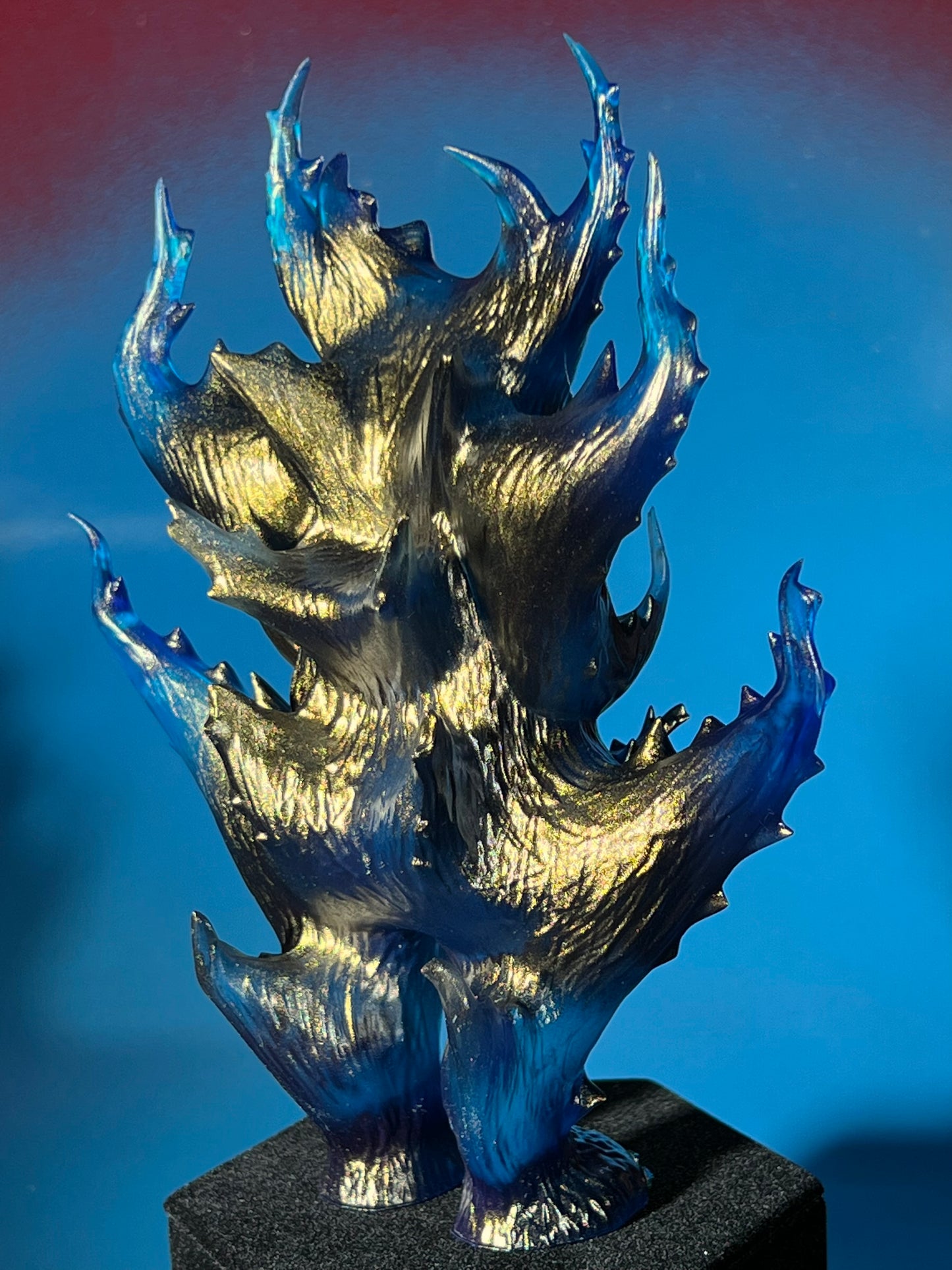 Glyph Infected Monster: Midnight of Golden Blue