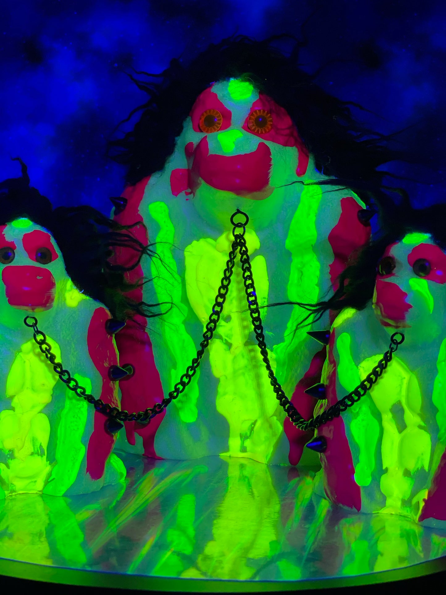Gorilla Gang: The UV Reactive/Glow in the Dark Day
