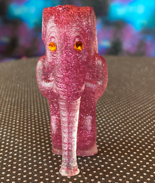 Elephant Ape: Pink Glitter Cast
