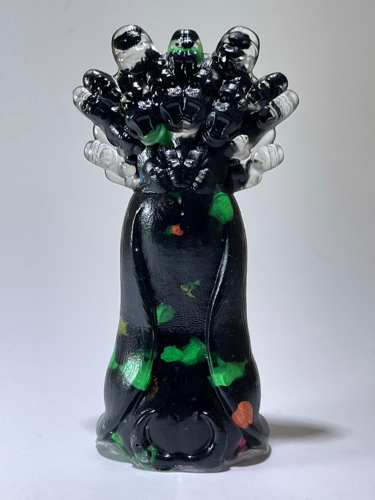 His Majesty, the King: Resin Cast Black and Neon Stones