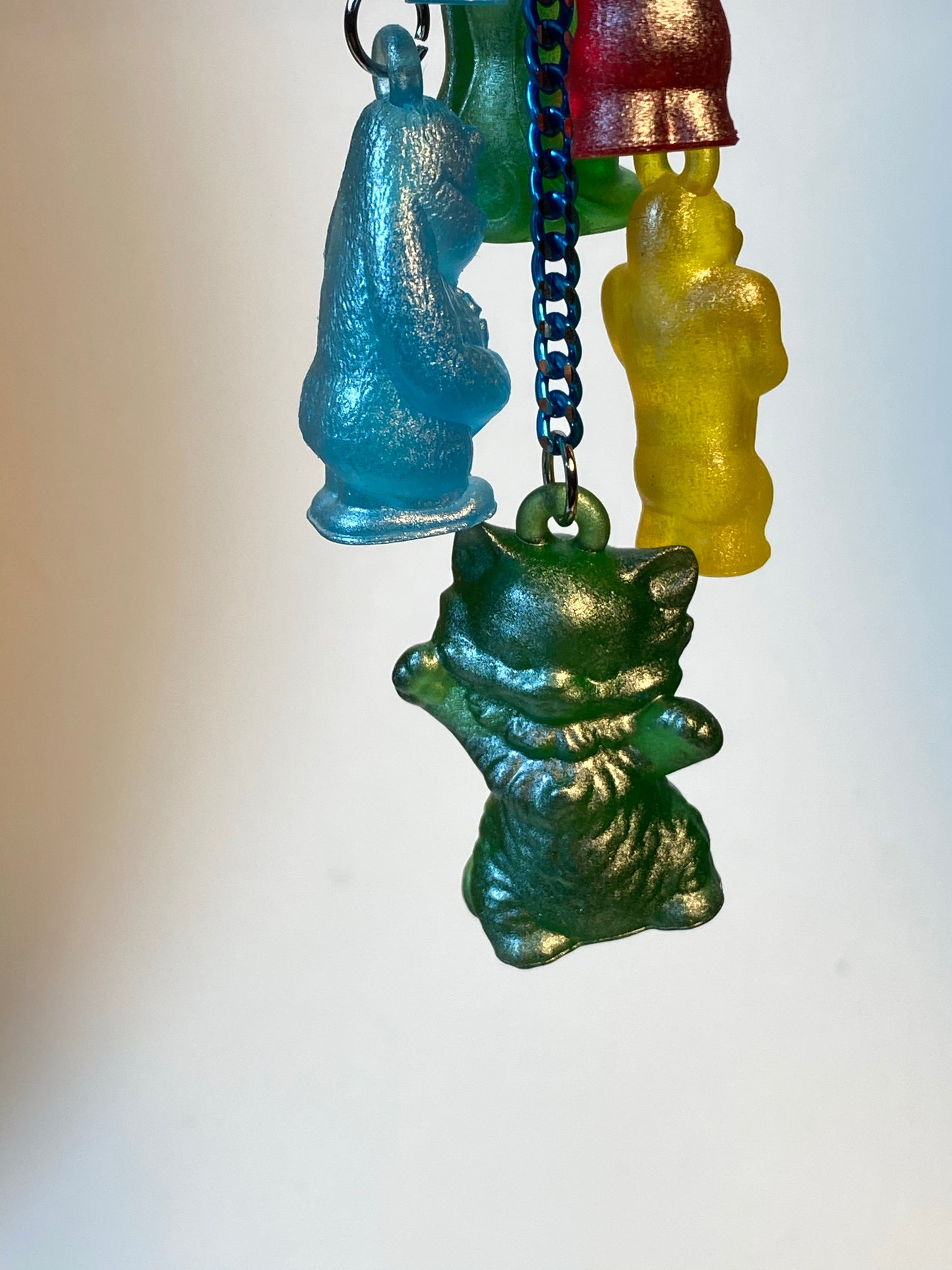 Large Charms: Blue Chain