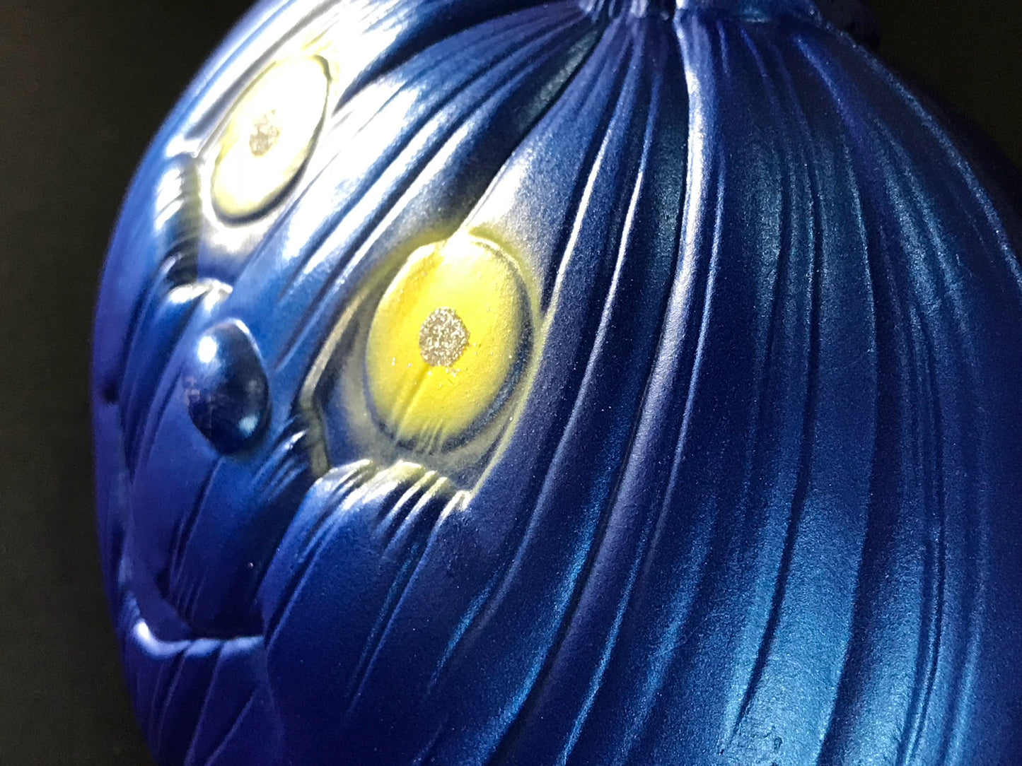 Traditional Jack O Lantern: Blue