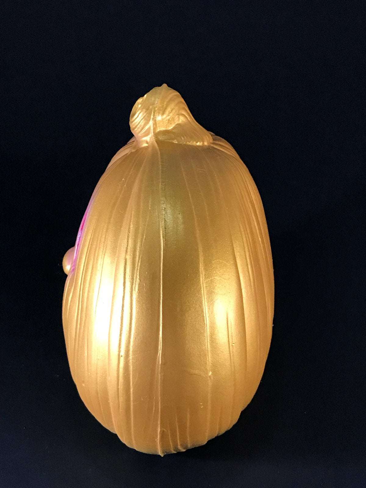 Traditional Jack O Lantern: Gold