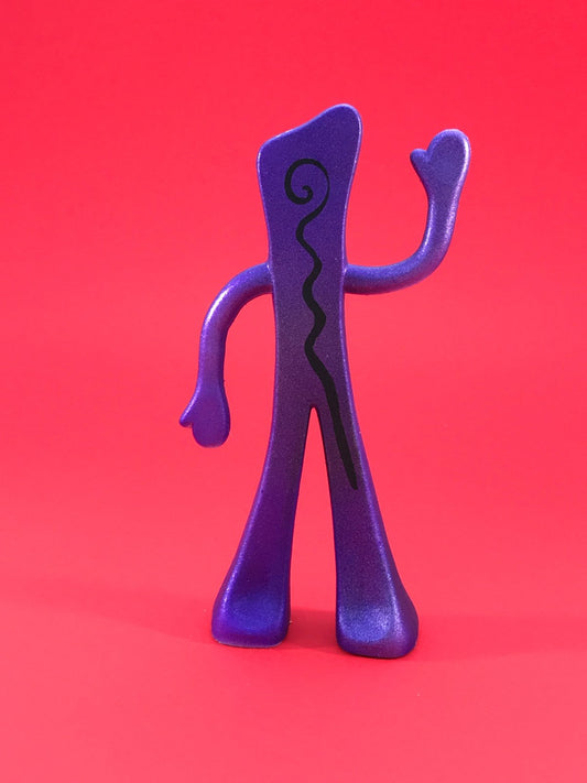Custom Gumby: Metallic Purple