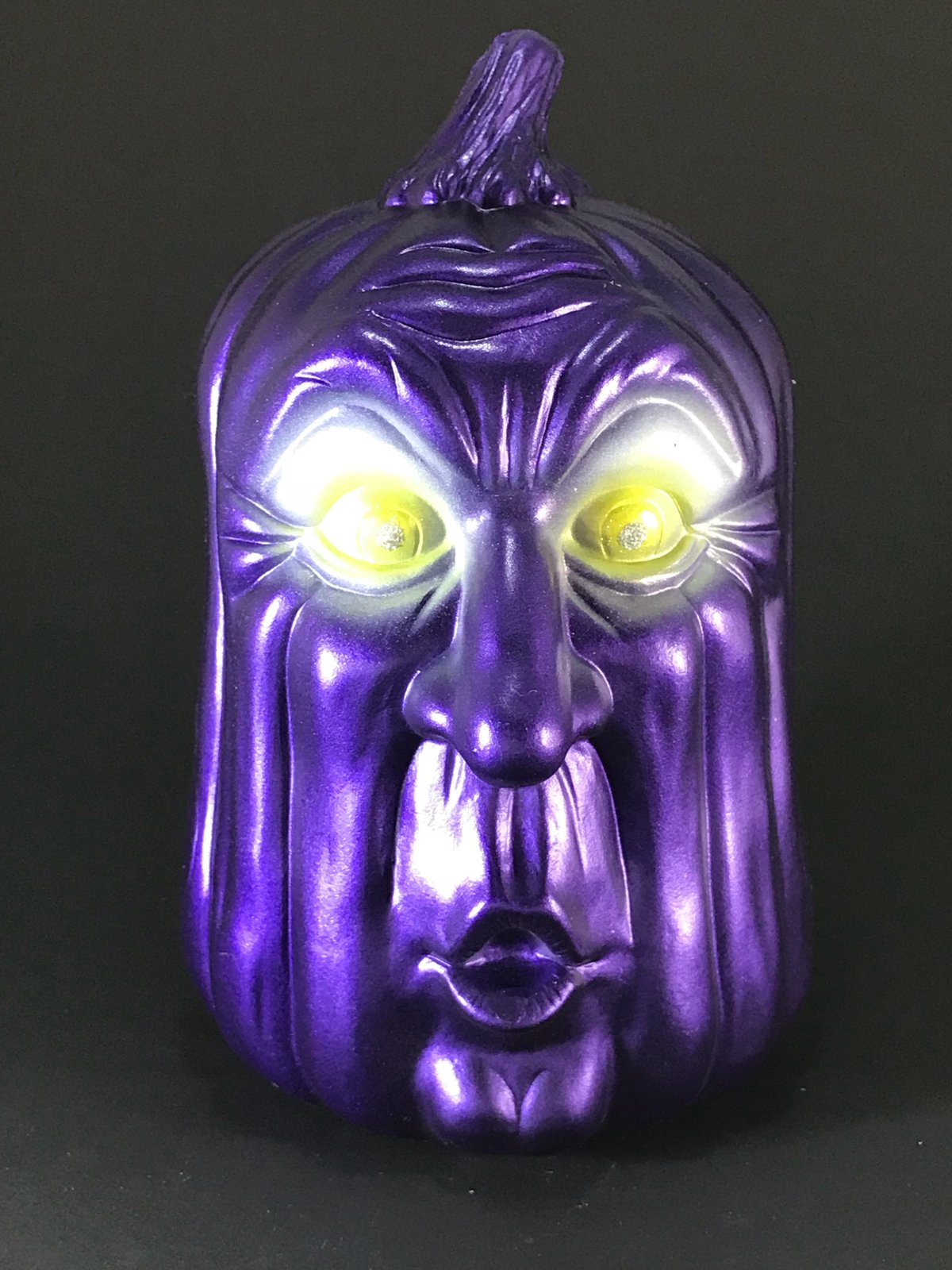 Purple Surprised Pumpkin