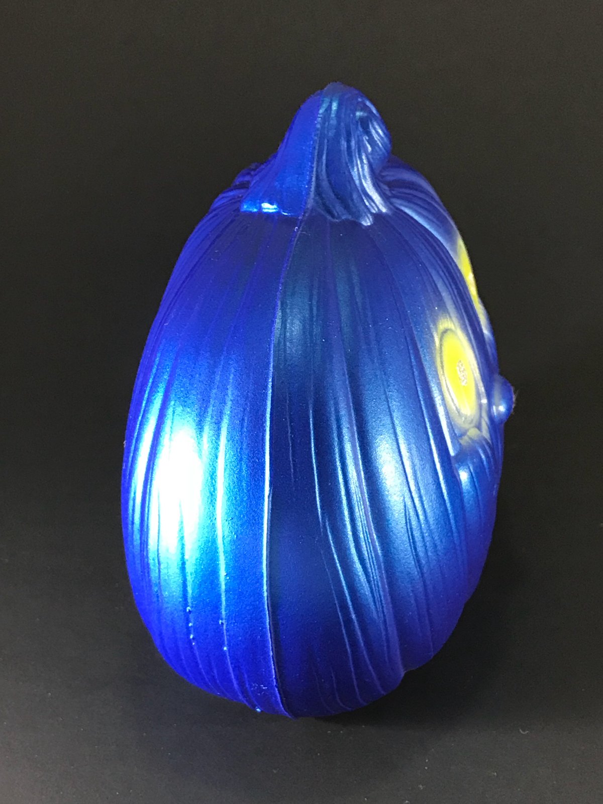 Traditional Jack O Lantern: Blue