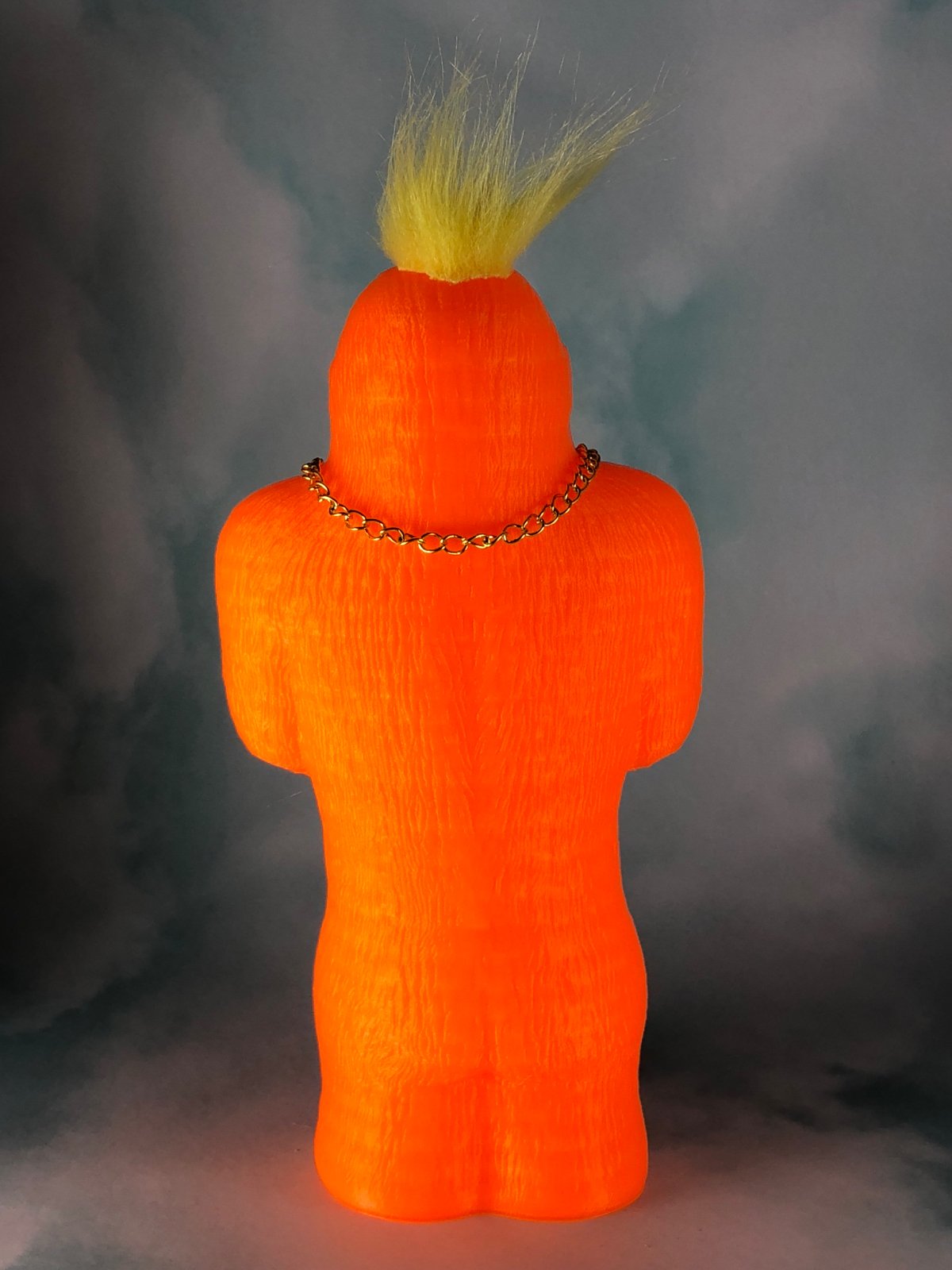Hair Ape, Fluorescent Orange