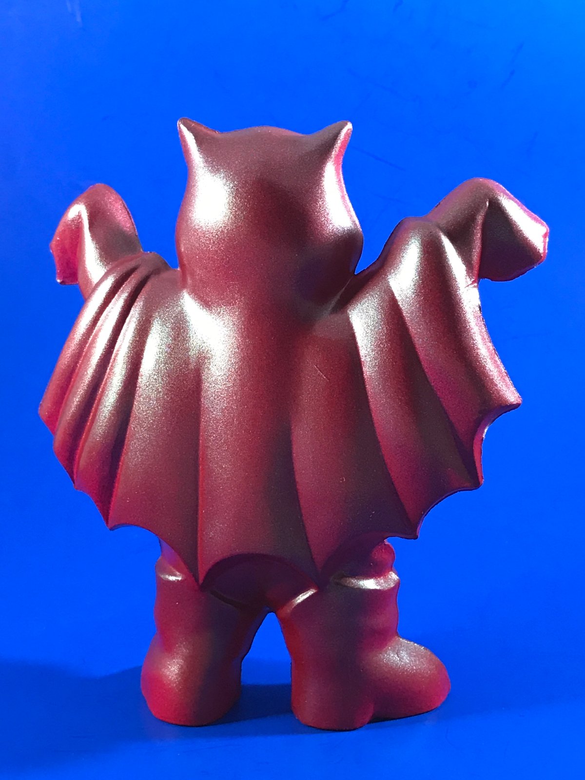 Bat Thing red with silver